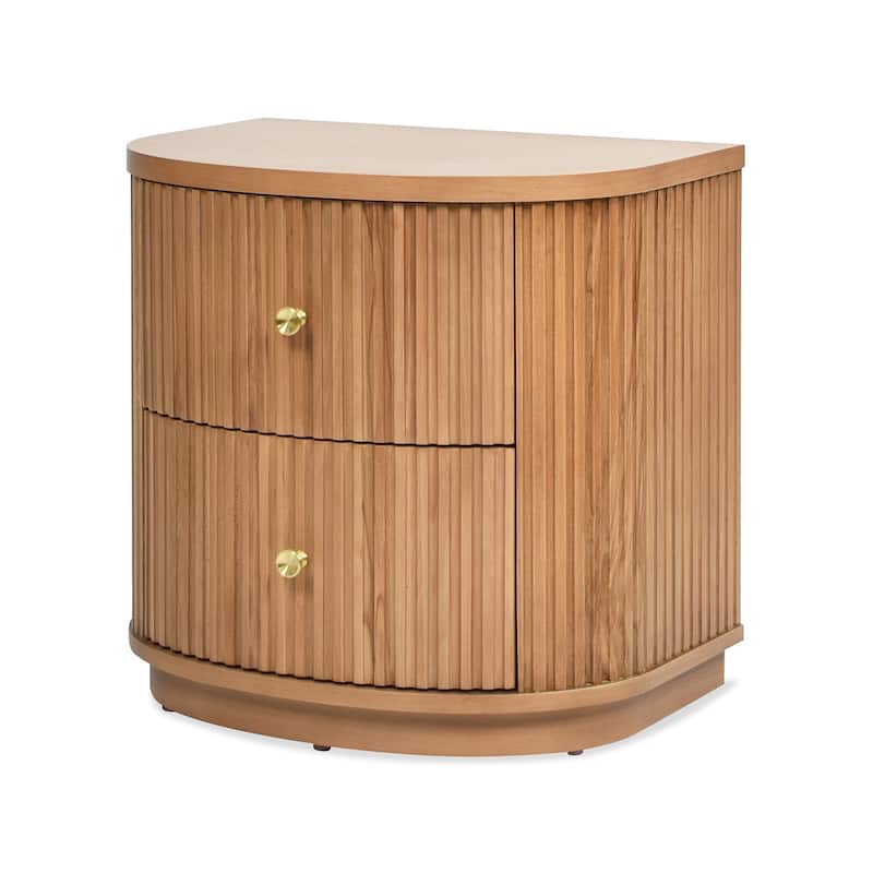 Jennifer Taylor Home Valentine Side Table - Tan Brown