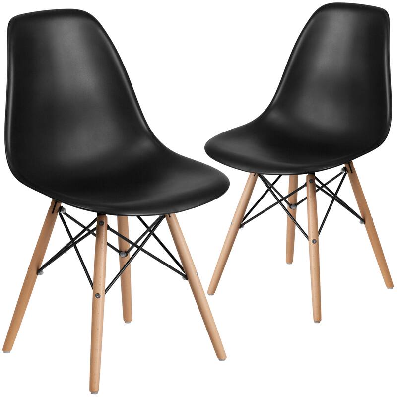 Mid-century Modern Eiffel Chair (Set of 2)