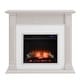 preview thumbnail 14 of 26, SEI Furniture Chase Contemporary Grey Wood Electric Fireplace