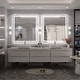 preview thumbnail 45 of 161, Large LED Bathroom mirror Tempered Glass Dimmable Anti-Fog Vanity Mirror