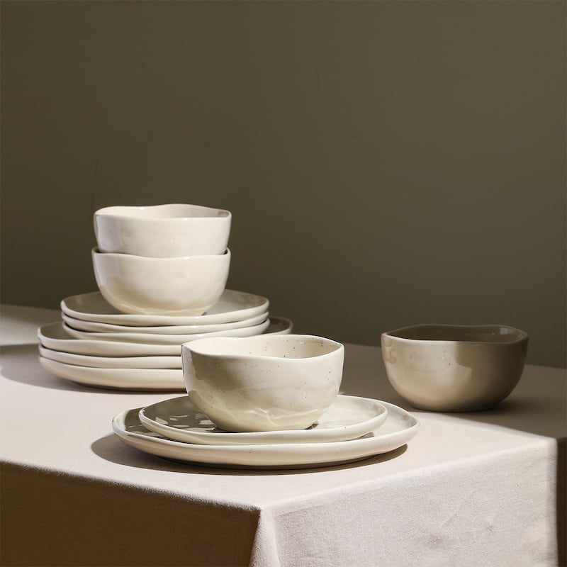 Stone Lain Mirella 12 Piece Dinnerware Set