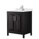 Option Dark Espresso / Giotto Quartz Top / Polished