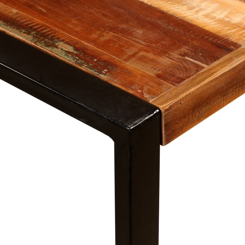 vidaXL Dining Table Solid Reclaimed Wood 70.9" - 70.9"x35.4"x29.9" (L x W x H)