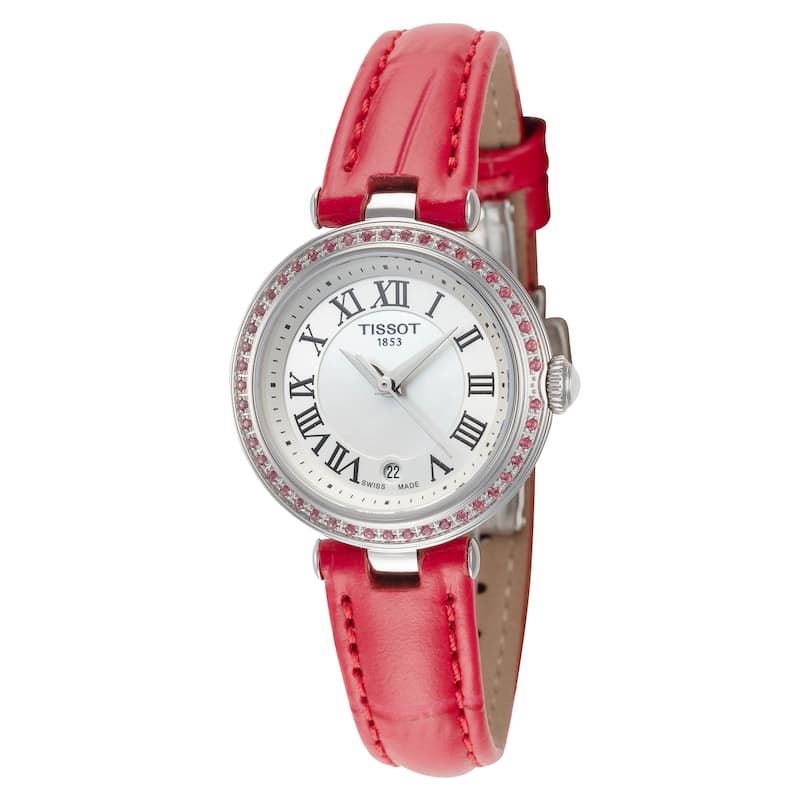 Tissot Women's Bellissima 26mm Quartz Watch T1260106611300 - White Mother-of-Pearl - One Size