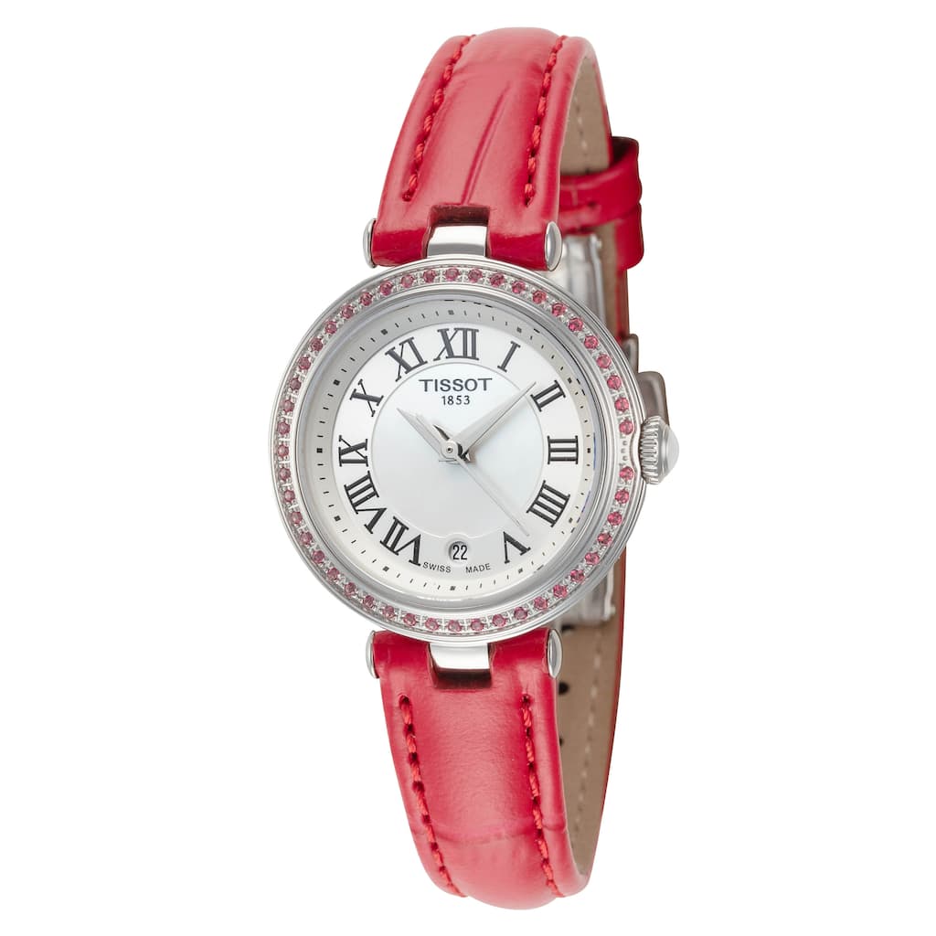 Tissot Women's Bellissima 26mm Quartz Watch T1260106611300 - White Mother-of-Pearl - One Size