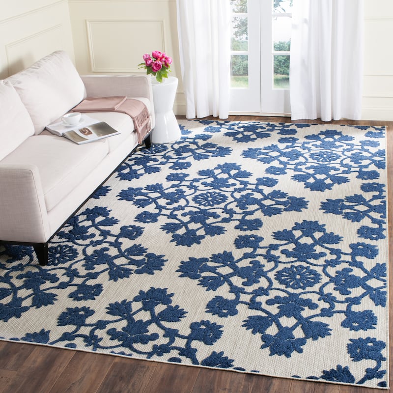 SAFAVIEH Cottage Rafaela Indoor/ Outdoor Patio Backyard Rug