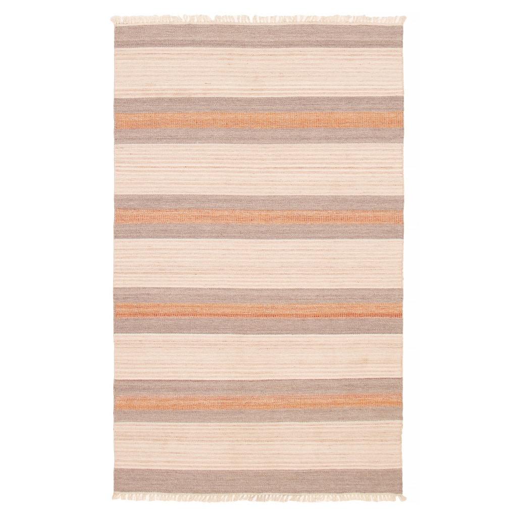 Boho Beige Kilim 4'11" x 8'2" - 4'11 x 8'2