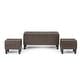 preview thumbnail 16 of 66, WYNDENHALL Lancaster 44 inch Wide Contemporary Rectangle Storage Ottoman