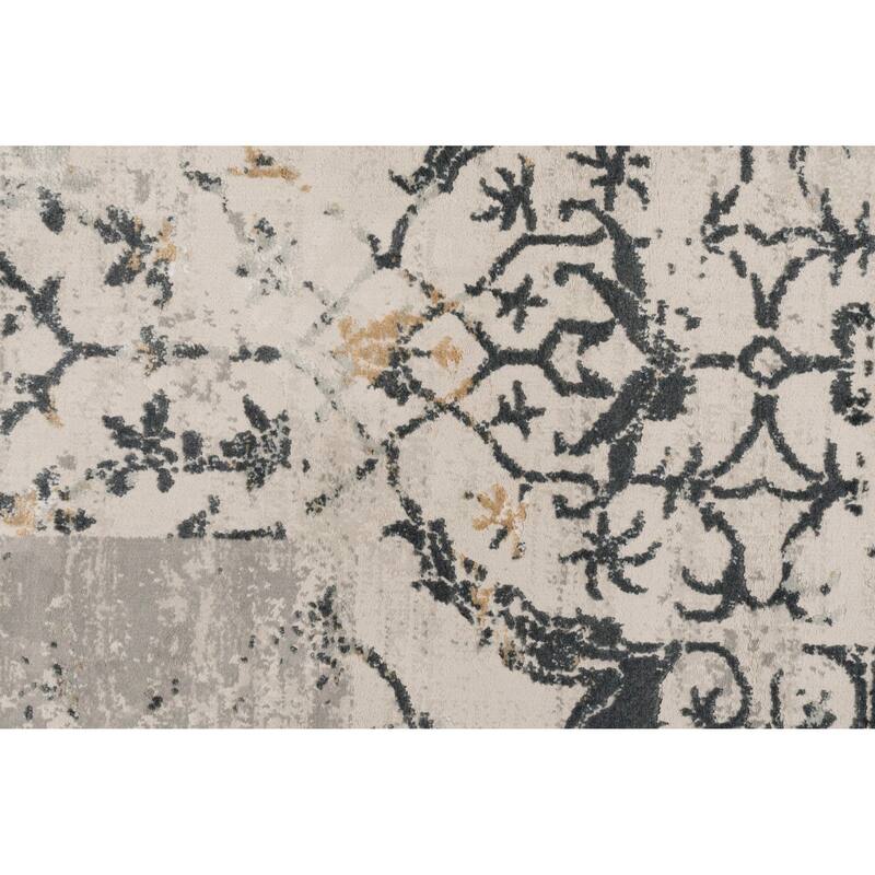 Dynamic Rugs Quartz Traditional Area Rug