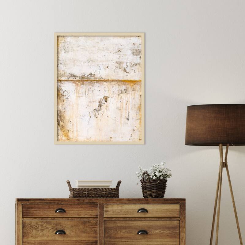 Depths of Frequency by Ryan Weddle Wood Framed Wall Art Print