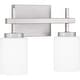 preview thumbnail 3 of 11, Wilburn 2-Light Bathroom Vanity Light