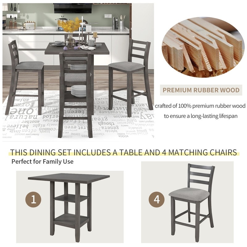 Hagia 5 sales piece dining set