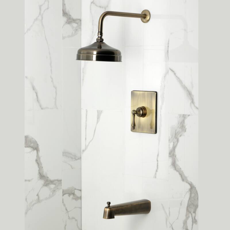 Kingston Brass Single-Handle Pressure Balanced Tub and Shower Faucet