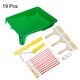 preview thumbnail 5 of 7, 19pcs Paint Roller Kit, 5" Thick Chemical Fiber Painting Brushes, for Walls - Multicolor - 5 Inch