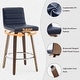 preview thumbnail 105 of 198, 26"/29" Faux Leather Swivel Bar/Counter Stools, Set of 2/3