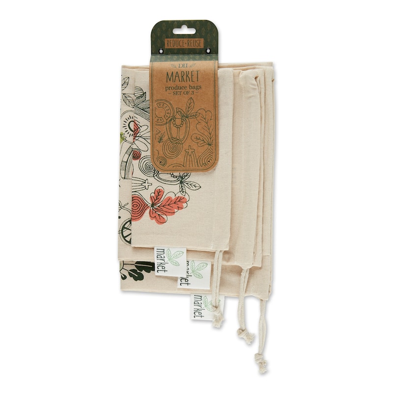Market Produce Bags (Set of 3)