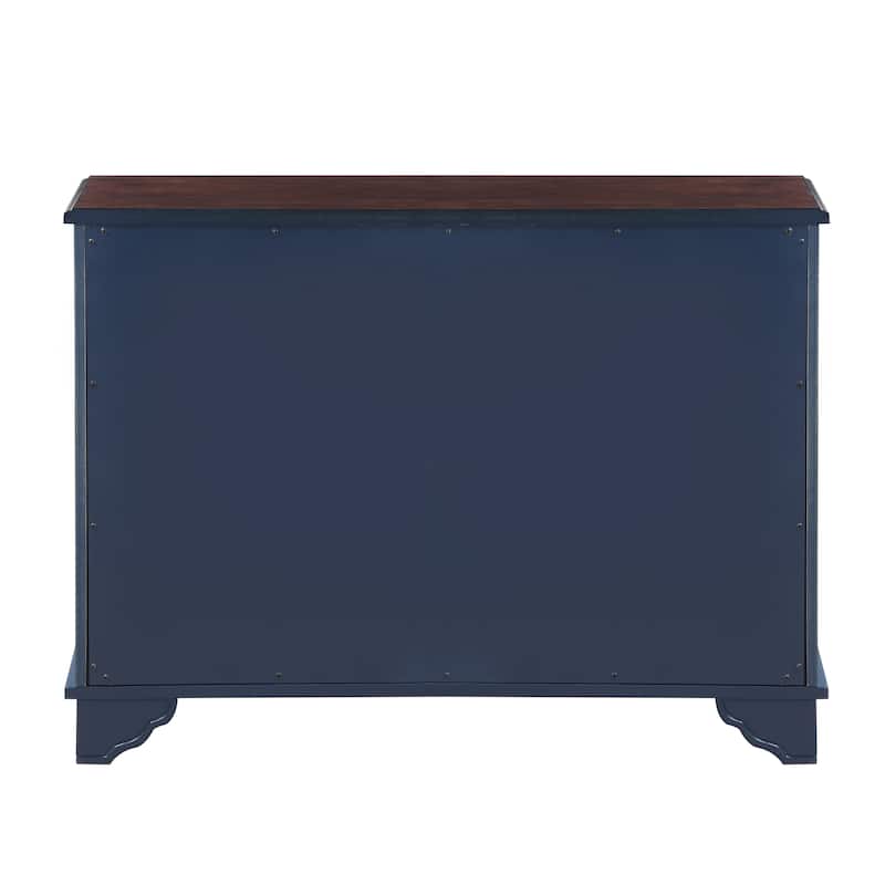 40" Console Table with Storage Shelf