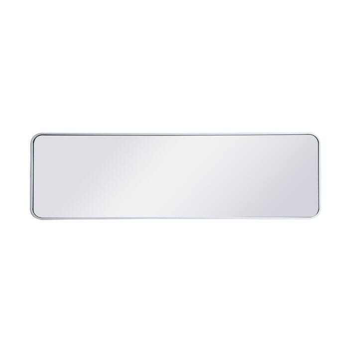 Ezra Soft Corner Metal Rectangular Mirror
