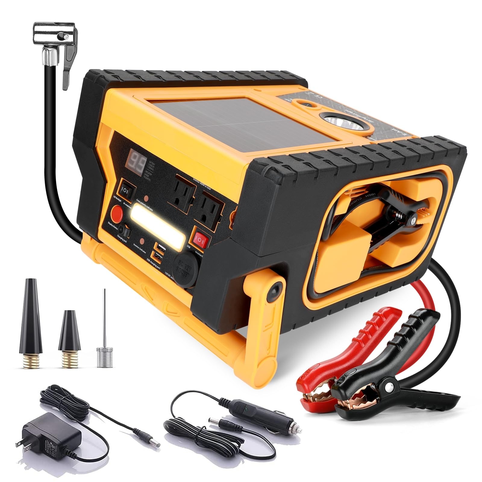 Electric outlet jumper box