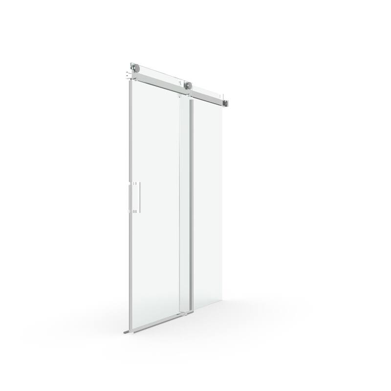 Frameless Shower Door Soft-closing Single Sliding