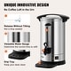 preview thumbnail 11 of 14, VEVOR Commercial Coffee Urn 50-110 Cup Stainless Steel Coffee Dispenser Fast Brew