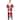 72" Life-Size Plush Santa Claus Standing or Sitting Christmas Figure