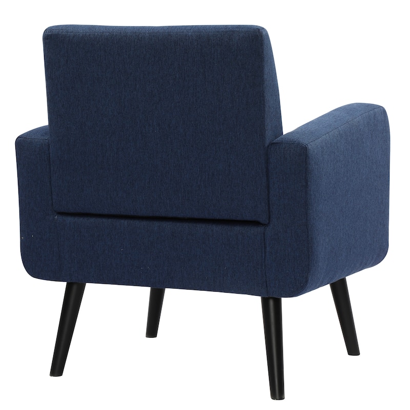 Mid Century Fabric Modern Accent Chair Armchair