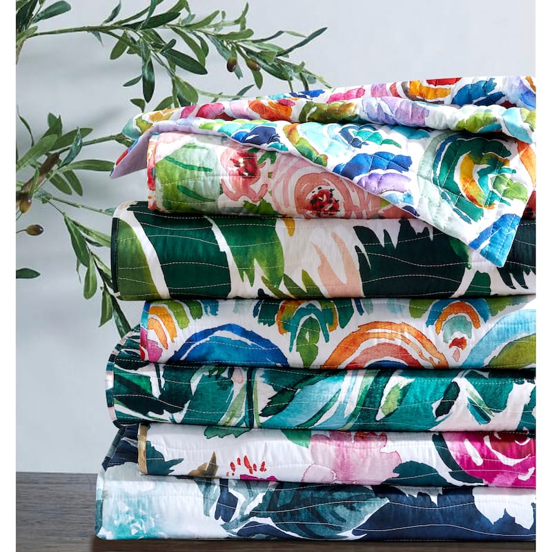 BARBARIAN by Barbra Ignatiev Fashion Floral Quilt Set