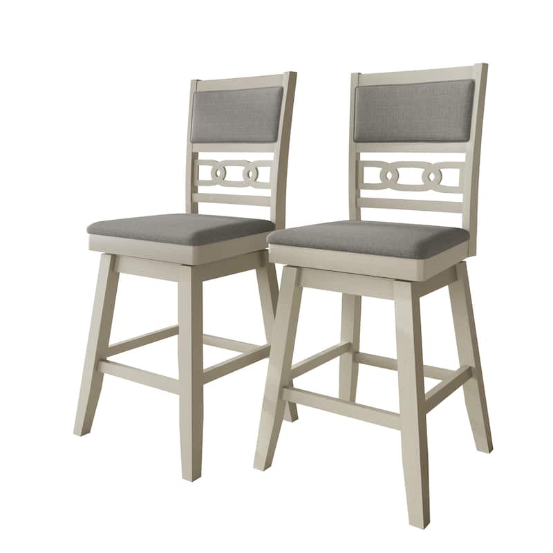 CraftPorch Luxury Swivel Counter Chair with Round Table