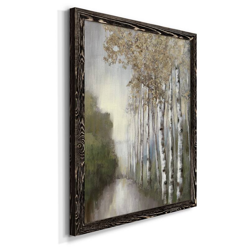 Woodland Walk Neutral-Premium Framed Canvas - Ready to Hang