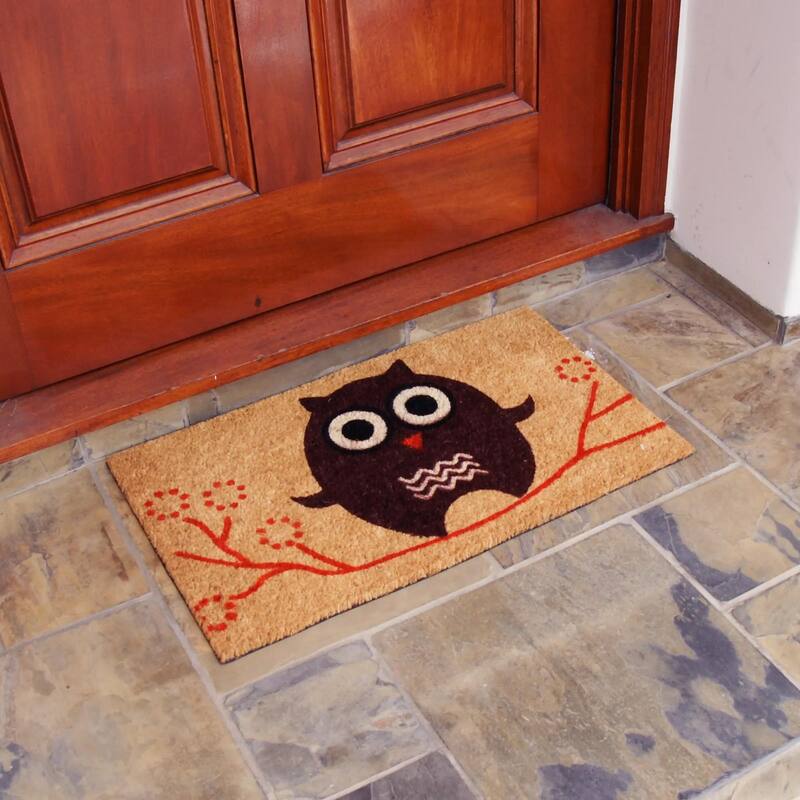 Rubber-Cal Loving "Owl Door Mat" Kit - 18 x 30" - 2 Doormats