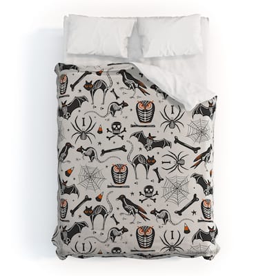 Deny Designs Heather Dutton Halloween XRay Duvet Cover