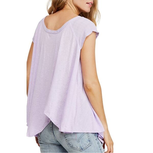 Shop Free People Women Top Lavender Purple Size Small S Keep It