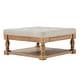 preview thumbnail 25 of 36, iNSPIRE Q Artisan Lennon Baluster Storage Tufted Ottoman Table