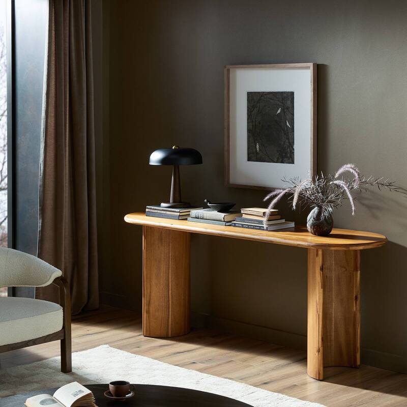 Fairbank Large Console Table-Sandy Acacia