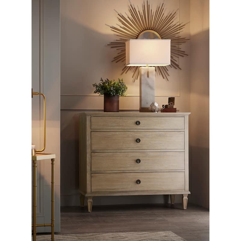 Madison Park Signature Victoria 4-drawer wood dresser (40")