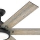 preview thumbnail 22 of 40, Hunter 60" Warrant Ceiling Fan with LED Light, Wall Control - Windmill - Farmhouse, Industrial, Contemporary - ENERGY STAR