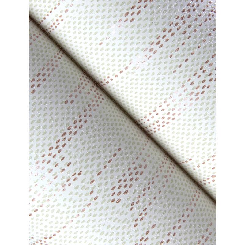 A-Street Prints Baris Rose Gold Stipple Stripe Wallpaper
