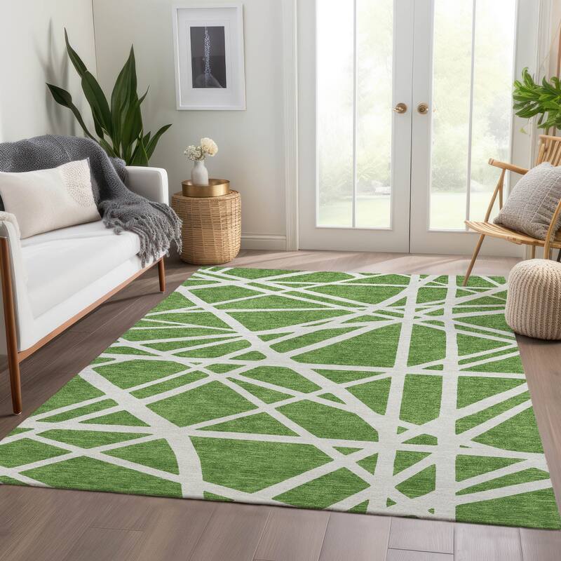 Premium Washable Super Soft Contemporary Harvey Mayfield Rug