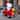 Airblown-Snoopy and Woodstock in Car w/ Christmas Lights Scene-Peanuts