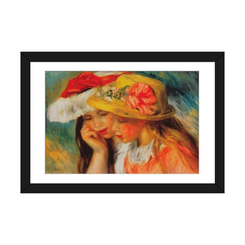 iCanvas "Deux Soeurs (two Sisters)" by Pierre-Auguste Renoir