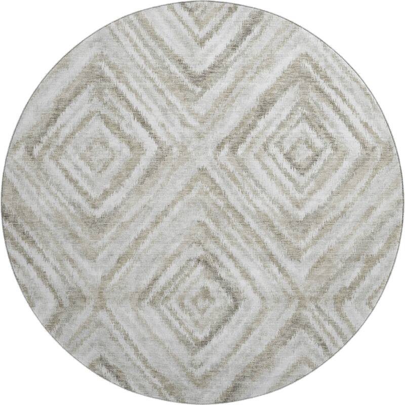 Premium Washable Super Soft Modern Diamond Mayfield Rug
