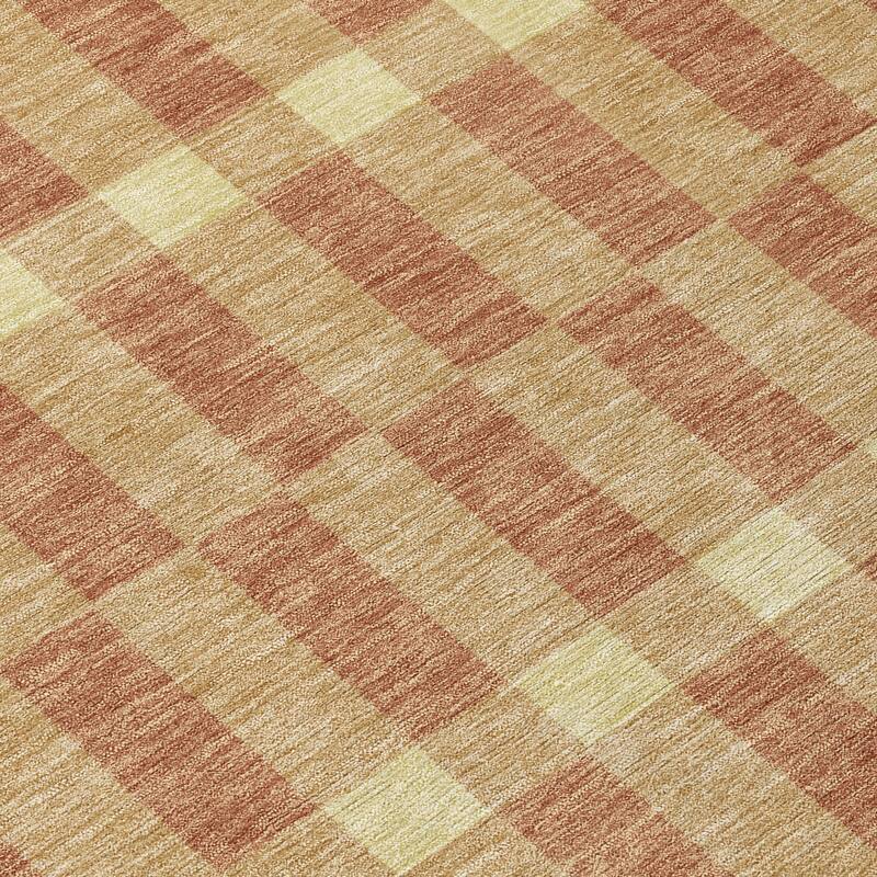 Machine Washable Indoor/ Outdoor Modern Augusta Chantille Rug