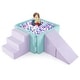 preview thumbnail 1 of 8, Gymax 3-in-1 Foam Climbing Blocks for Toddlers w/ Ball Pit for Purple - Kids
