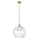 Option Clear Water Glass / Brushed Brass