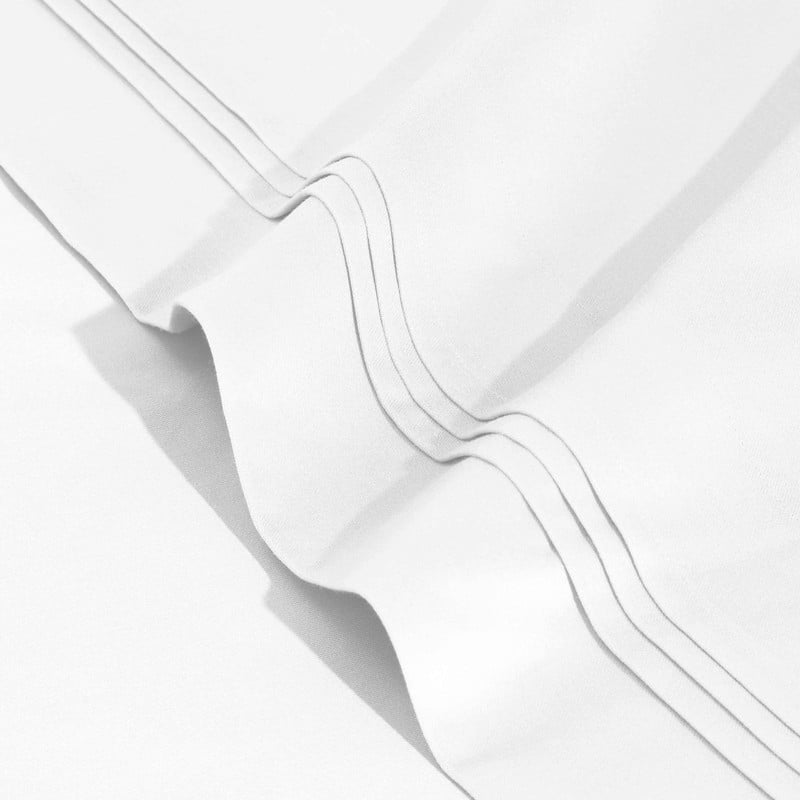 Blue Nile Mills 1500 Thread Count Egyptian Cotton Deep Pocket Solid Sheet Set