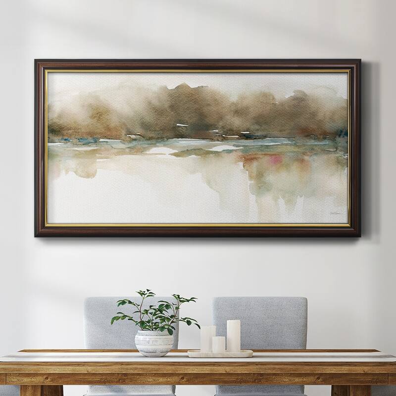 Softer Reflections Premium Framed Canvas- Ready to Hang