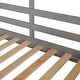 preview thumbnail 28 of 32, Twin over Twin Solid Wood Bunk Bed with Roof, Window, Guardrail, and Ladder
