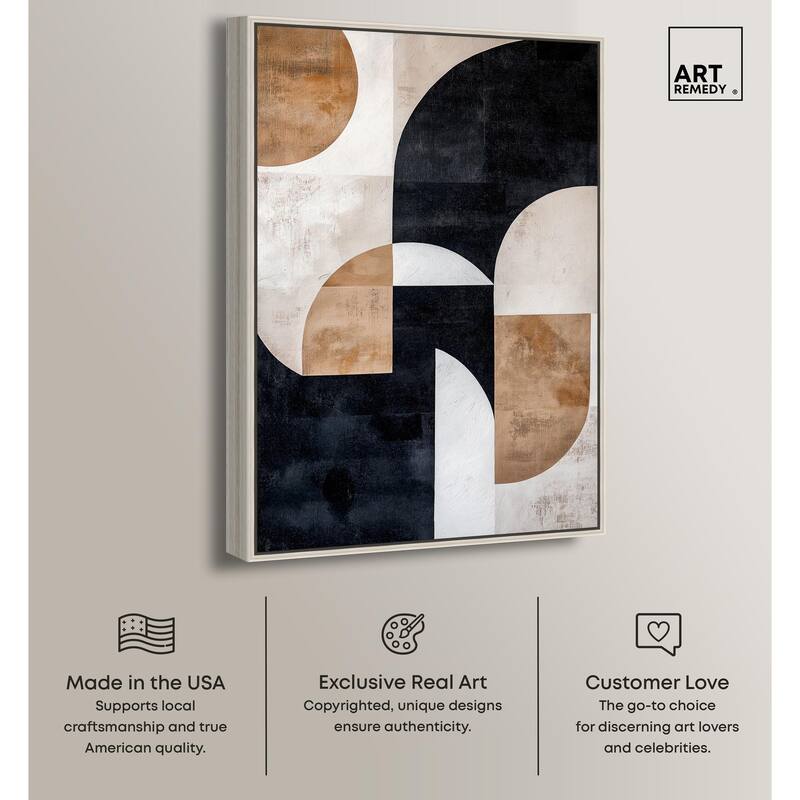 Arching Forms II Canvas by Art Remedy