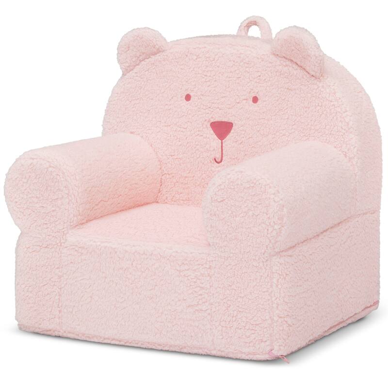 babyGap Sherpa Bear Chair - Pink